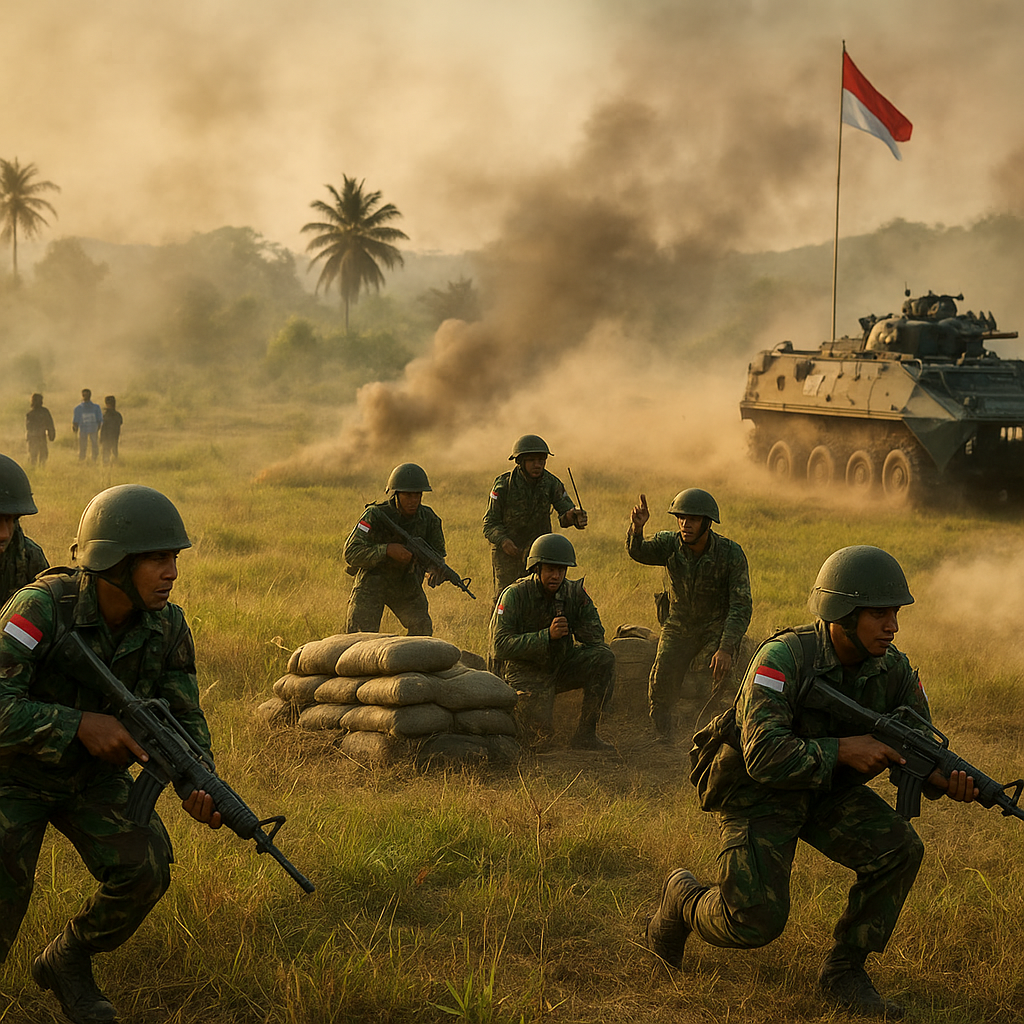 TNI AD Gelar Latihan Tempur Yudha Siaga di Baturaja, Fokus Manuver Brigade