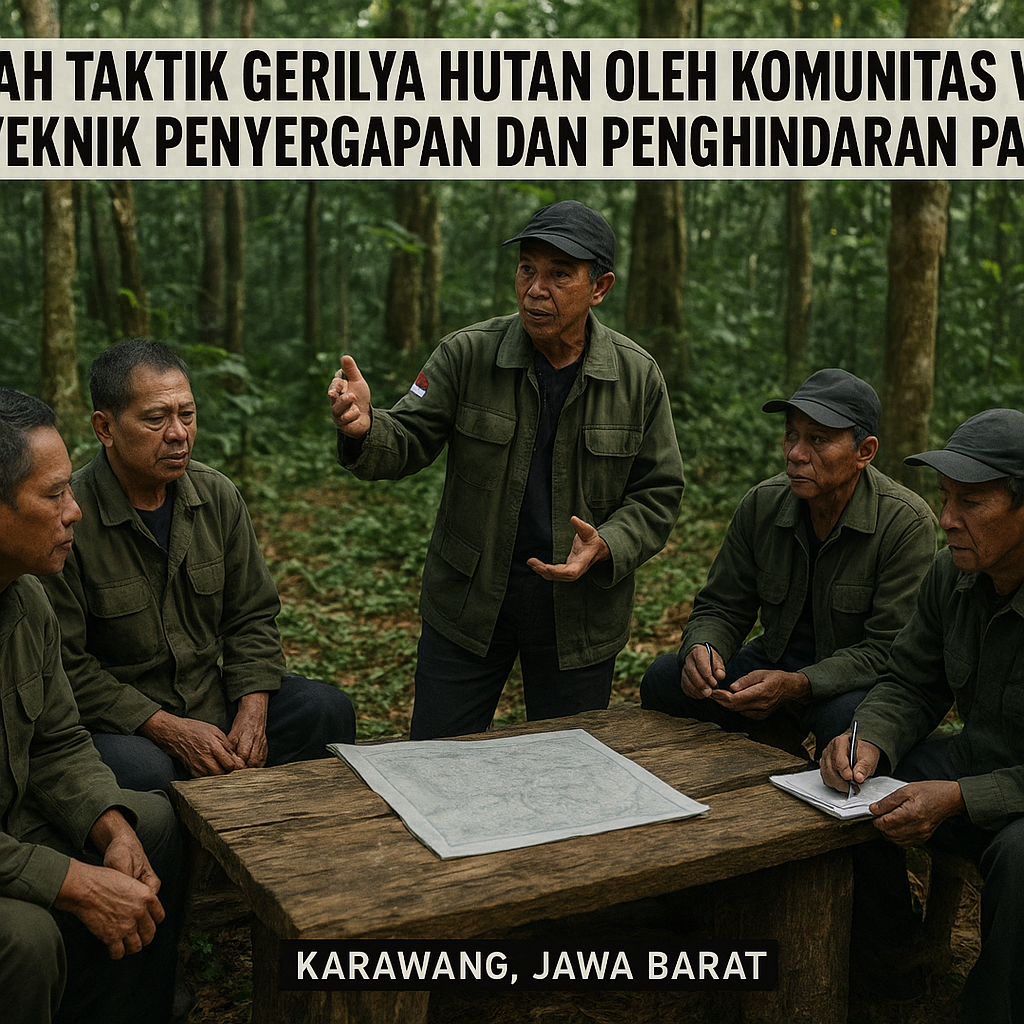 Bedah Taktik Gerilya Hutan oleh Komunitas Veteran: Teknik Penyergapan dan Penghindaran Patroli