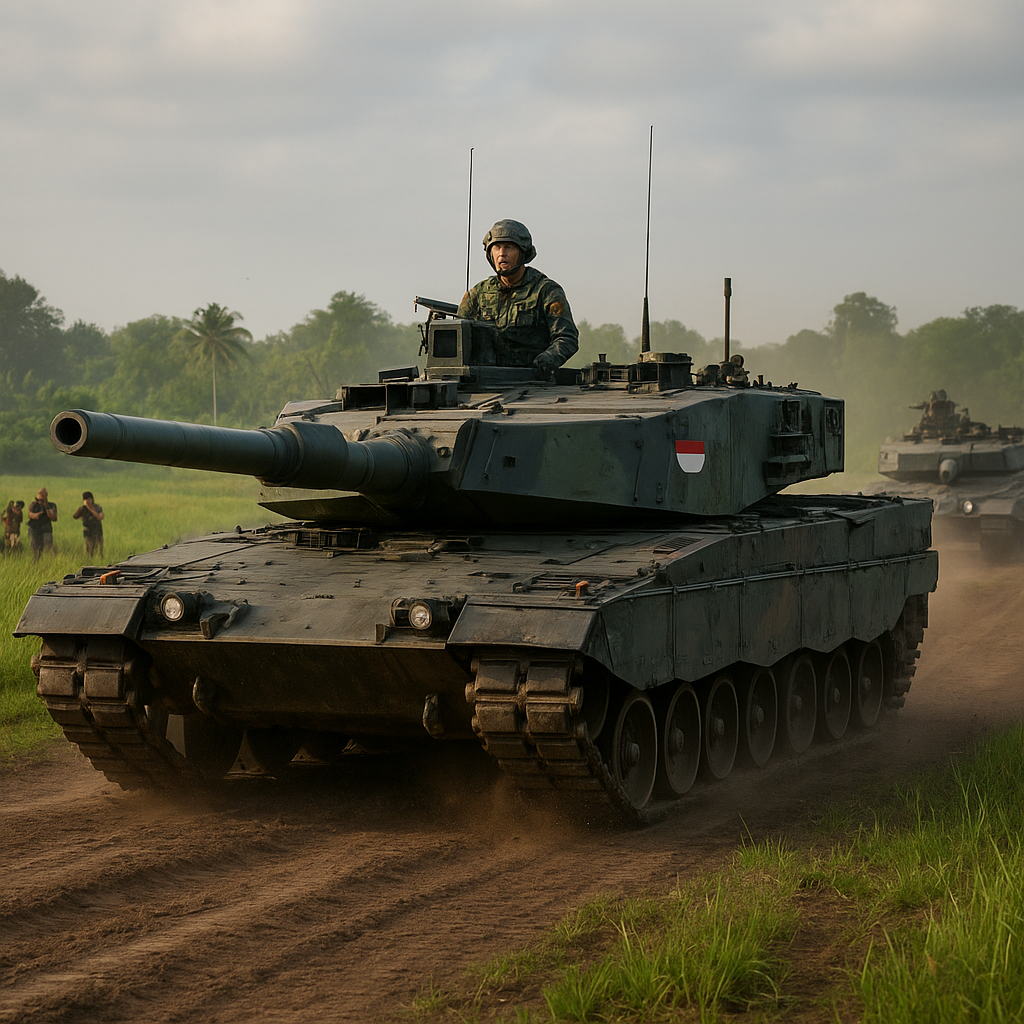 Pembelian Alutsista: Tank Leopard 2RI Plus untuk Brigade Kavaleri
