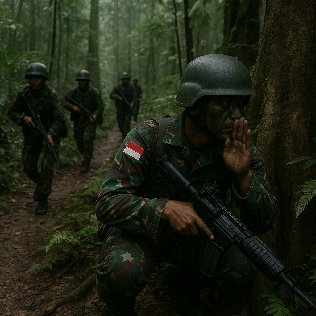 Bedah Taktik Infiltrasi Raider di Hutan Kalimantan: Teknik Senyap dan Gerakan Klandestin