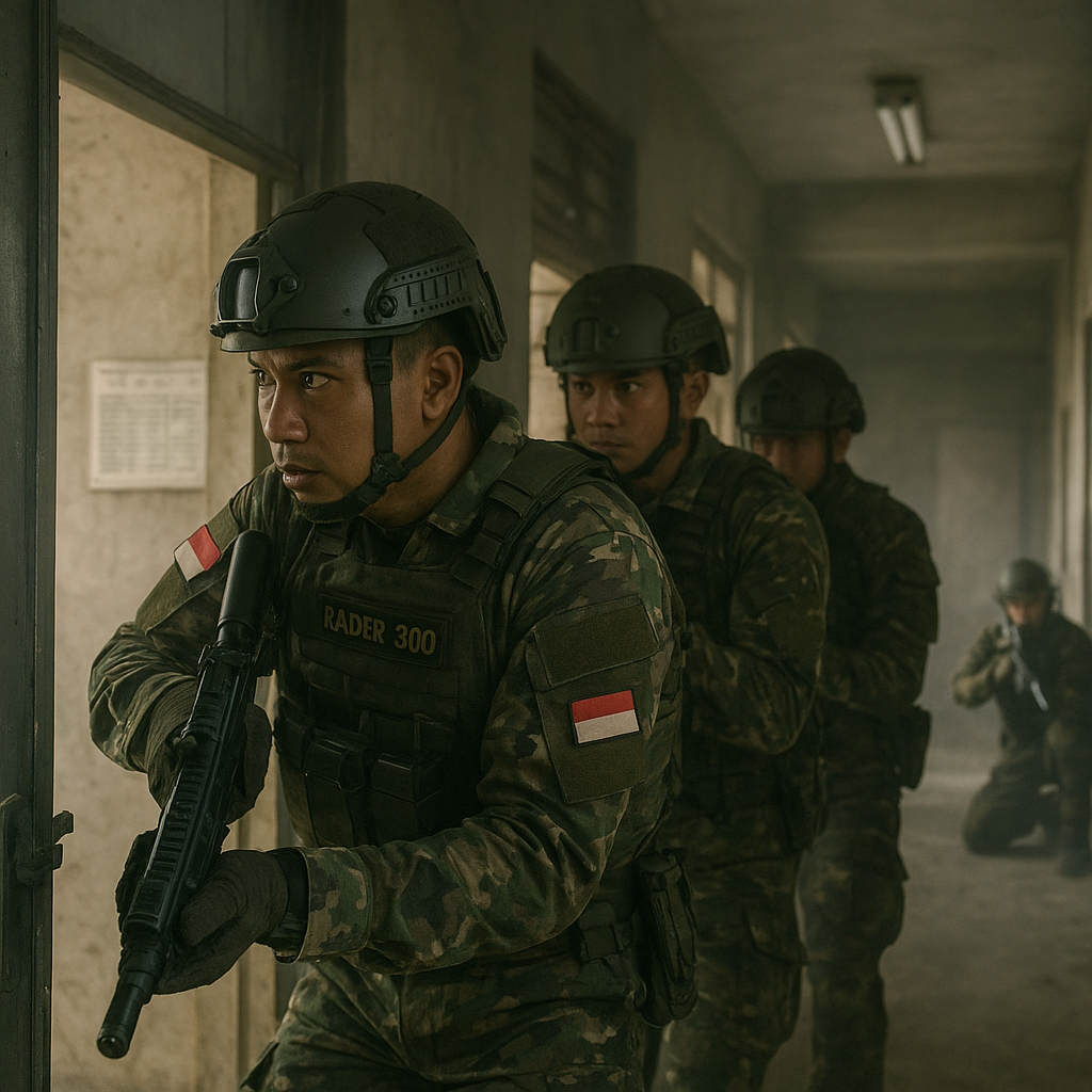 Bedah Taktik Urban Warfare Batalyon Raider: Clearing Room, Slicing the Pie, dan Bound Overwatch