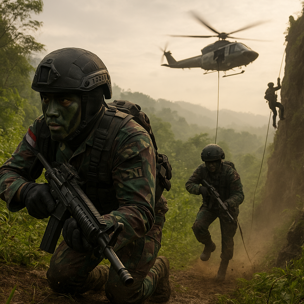 Bedah Taktik Penyerangan Dua Prong oleh Pasukan Khusus TNI di Latihan Cakra