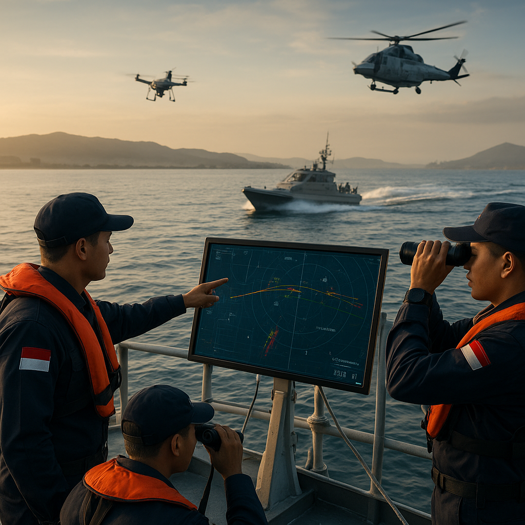 Evaluasi Sistem Pengawasan Maritim untuk Keamanan Perairan Indonesia