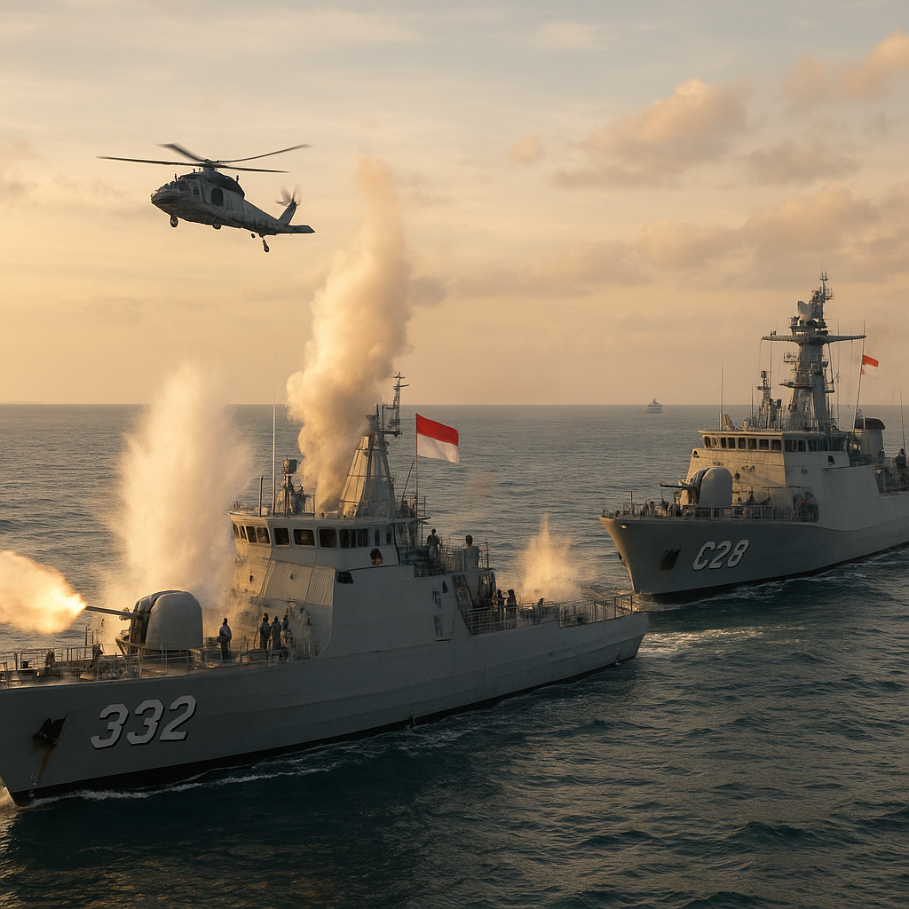 Unsur KRI Koarmada II, Simulasi Kekuatan Tempur Operasi Laut Gabungan TA 2026