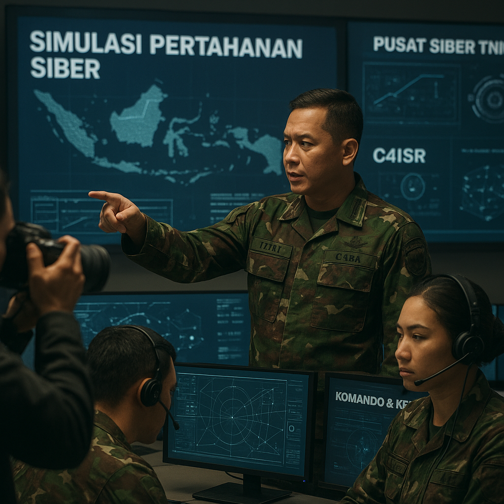 Simulasi Cyber Defense TNI: Protokol Pertahanan Siber untuk Komando dan Kendali
