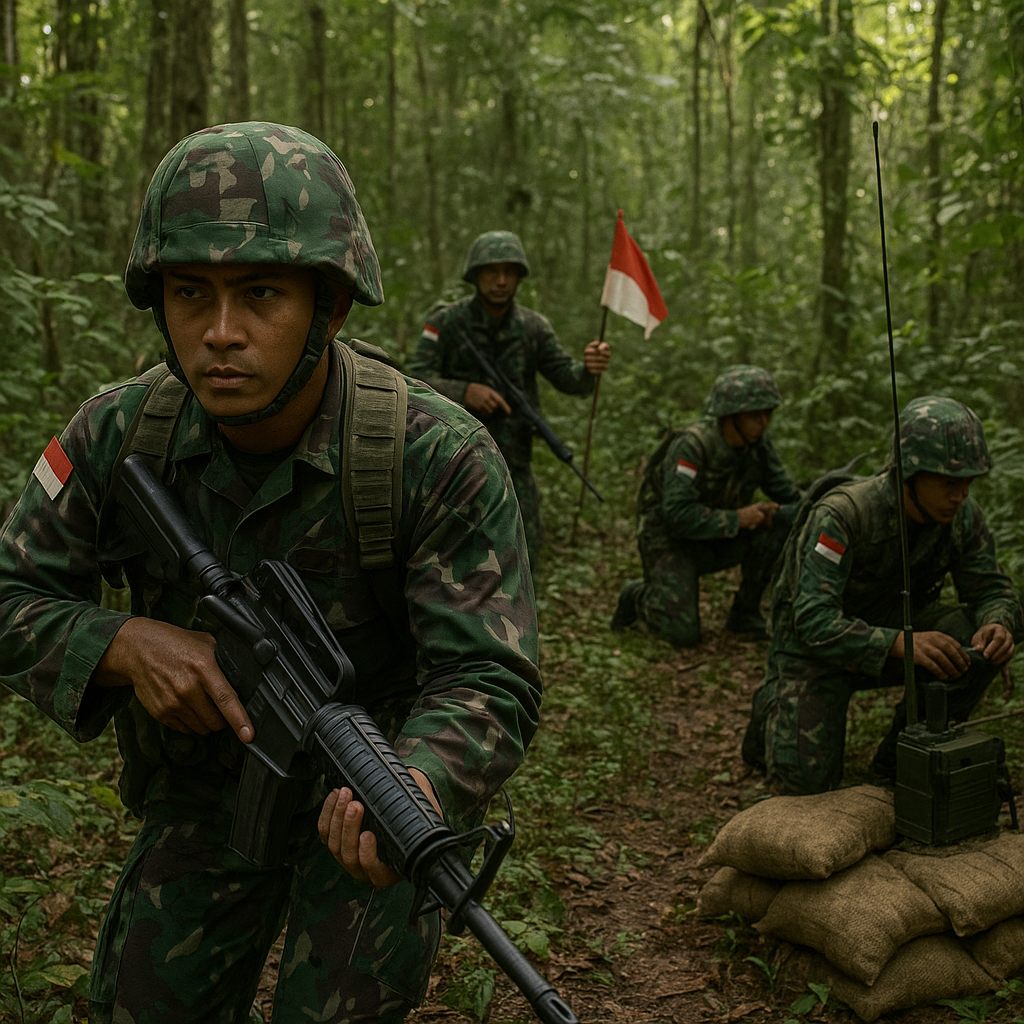 Analisis Doktrin Pertempuran Hutan Korps Marinir TNI AL: Penerapan Teknik Clear-Hold-Build