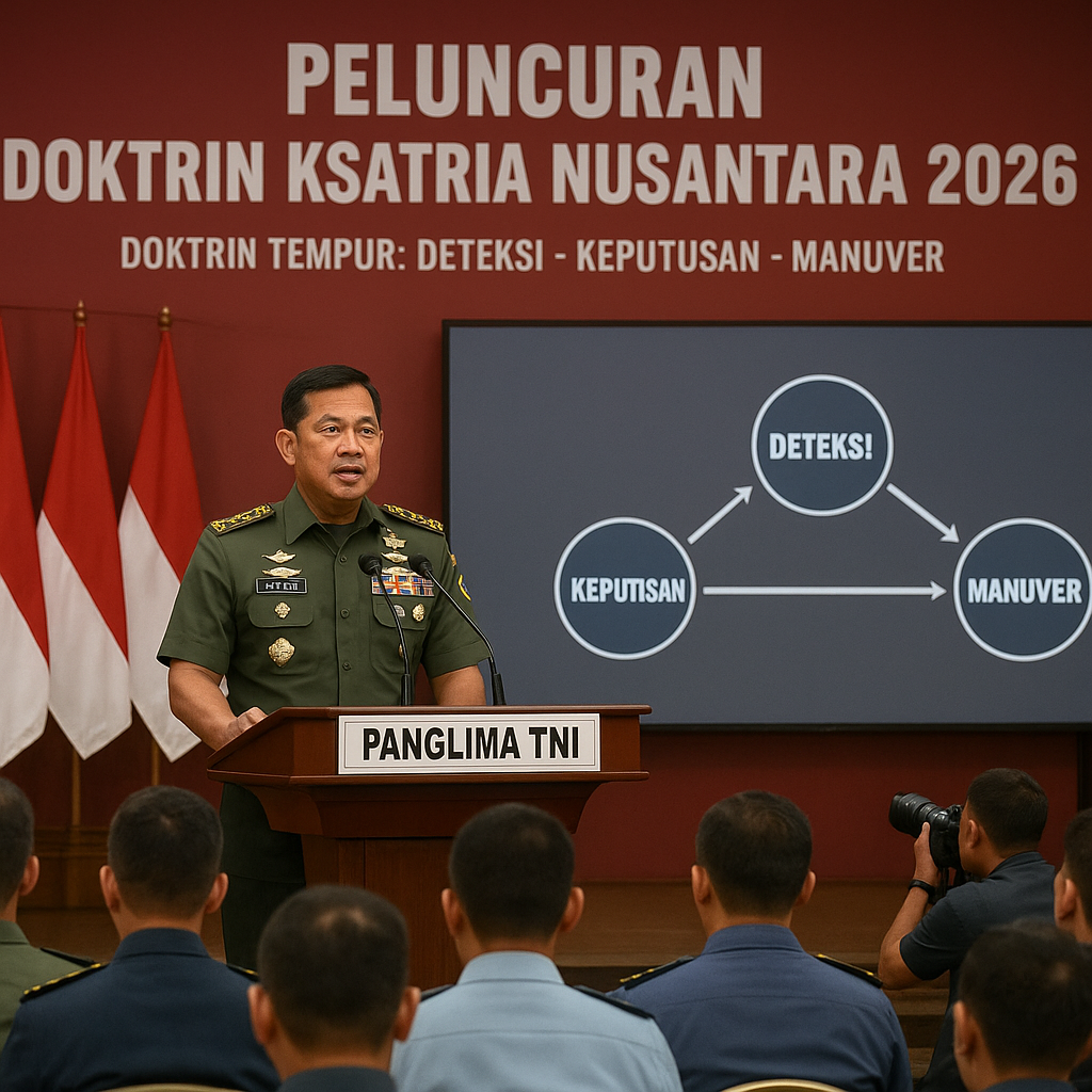 Panglima TNI Luncurkan Doktrin Tempur 