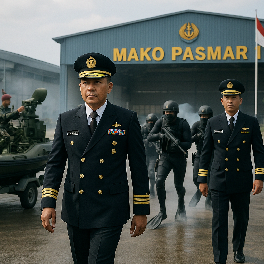 UJI KESIAPSIAGAAN SATUAN TEMPUR, KEPALA STAF TNI AL SIDAK MARKAS MARINIR