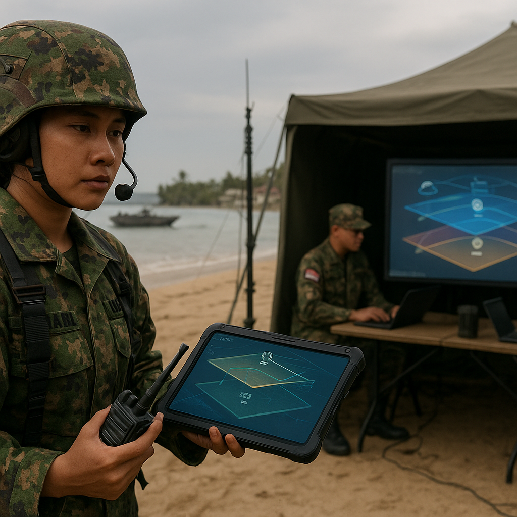 Evaluasi Sistem Komando dan Kendali (C2) dalam Latihan Tempur Marinir di Tanjung Pinang