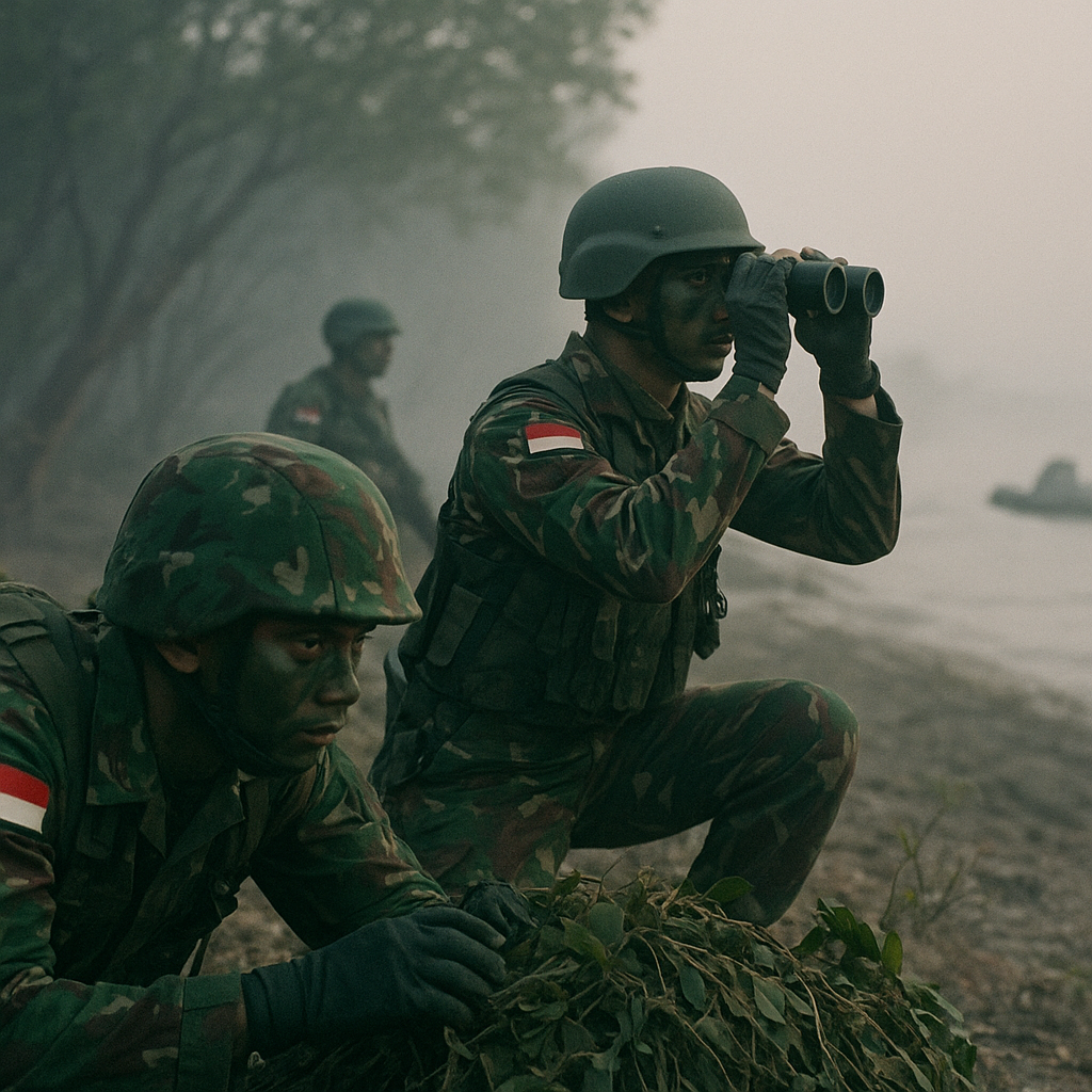 Prosedur Operasi Pengintaian Taktis Tim Kopassus di Latihan Kapalsus