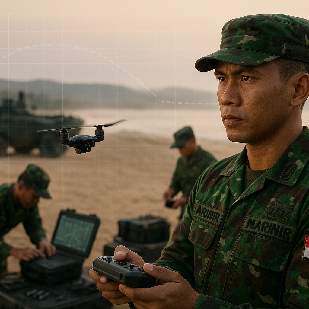 Evaluasi Kinerja Drone Intai Taktis Black Hornet dalam Latihan Marinir