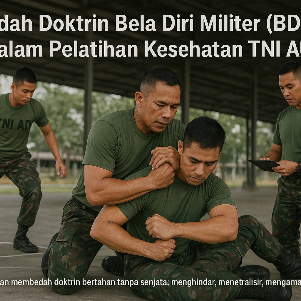 Bedah Doktrin Bela Diri Militer (BDM) dalam Pelatihan Kesehatan TNI AD