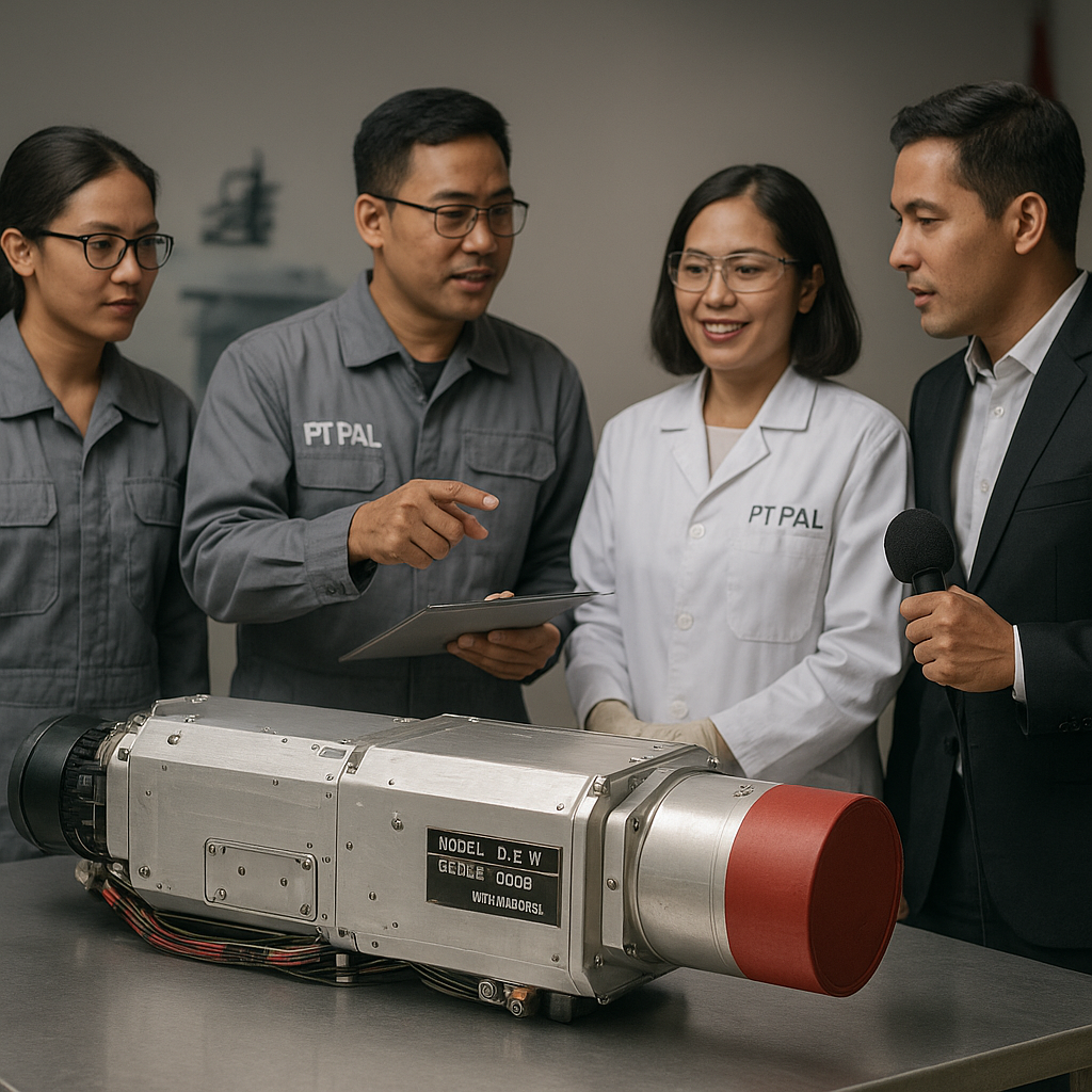 PT PAL Indonesia Kembangkan Senjata Laser Portabel untuk Perkuat Pertahanan Nasional