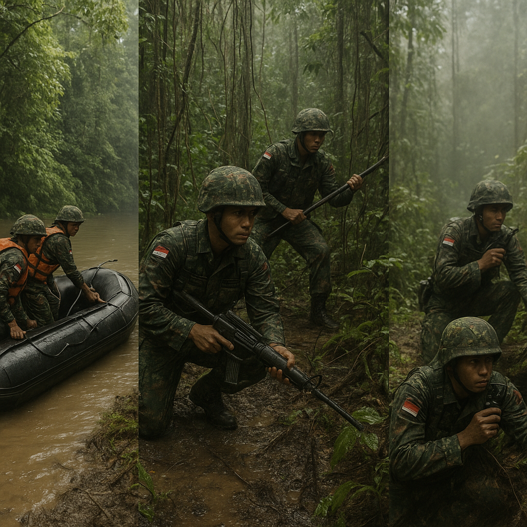 Evaluasi Doktrin Tempur Hutan dan Rawa oleh Batalyon Raider 500 TNI AD di Kalimantan